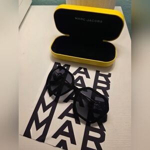 Marc Jacobs Black Oversized Square Sunglasses